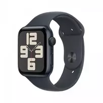 Apple Watch SE GPS 44 mm žvaigždėto šviesumo aliuminio korpusas su žvaigždėto šviesumo sportine juostele – M/L