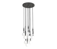 Open Design OR85372 - Pakabinama liustra ant troselio ERO 10xG9/8W/230V juoda