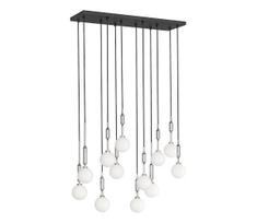 Open Design OR85440 - Pakabinama liustra su laidu ERO 12xG9/8W/230V, blizgus chromas