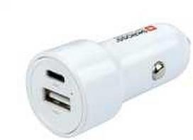 SKROSS USB A+C nabíjecí autoadaptér Dual Car Charger, 65W PD