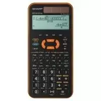 Sharp EL-W531XGYR kišeninis mokslinis skaičiuotuvas, juodai oranžinis