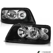 Priekiniai žibintai, komplektas skirtas VW T5 (03-09), juodi