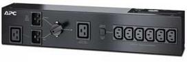 APC SERVICE BYPASS PANEL 230V 16A BBM IEC C20 INPUT, (6) IEC C13 (1) C19 OUTPUT