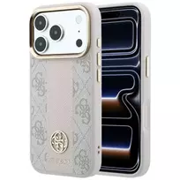 GUESS 4G with Stripe Round and Classic Logos phone case with MagSafe support for iPhone 18 Pro Max | iPhone 17 Pro Max