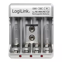 Įkroviklis Ni-MH / Ni-Cd AA / AAA / 9V baterijoms