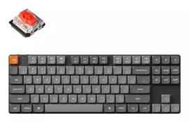 Mechaninė klaviatūra Keychron K1 Max 80% TKL Red Switch Hot-Swap Juoda
