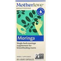 Motherlove, Žindymas, Moringa, 60 skystų kapsulių (579 mg vienoje kapsulėje)