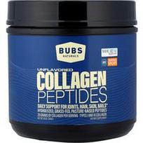 BUBS Naturals, Kolageno peptidai, be skonio, 283 g (10 uncijų)