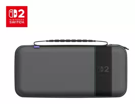 Turtle Beach PlayTrek Charcoal Black kelioninis dėklas, oficialiai licencijuotas Nintendo Switch 2