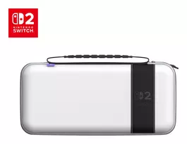 Turtle Beach PlayTrek Stellar White kelioninis dėklas, oficialiai licencijuotas Nintendo Switch 2