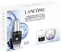 Lancome Genifique komplektas: veido serumas 20 ml + kremas po akimis 5 ml + veido kremas 15 ml
