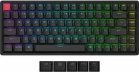 Klaviatūra žaidimams Keychron K2 V3 Keychron Super Banana belaidė mechaninė su pašvietimu juoda