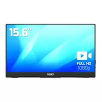 PORT Designs PORT Connect 15.6 inch nešiojamas IPS monitorius - Full HD 1920x1080 - USB-C & Mini HDMI