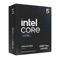 INTEL Core Ultra 5 250KF Plus Arrow Lake CPU - 5.3GHz 18-core LGA1851 - Boxed without heatsink/fan