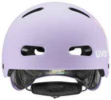 Šalmas Uvex kid 4 style flower lilac matt-51-55CM