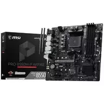 MSI PRO B550M-P WiFi6E pagrindinė plokštė (B550, AM4, mATX, AMD)