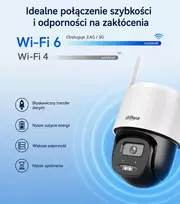 DAHUA BP5E 5MP saulės energija maitinama 4G LTE sukiojama apsaugos kamera su spalvotu naktiniu matymu