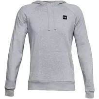 Vyriškas Under Armour Rival Fleece gobtuvas Pilka/Juoda
