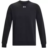 Under Armour vyriškas Rival Fleece megztinis su apykakle – juodas