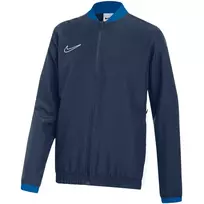 Nike Dri-FIT Academy 25 vaikiškas pilno užtrauktuko gobtuvas tamsiai mėlynas (L)