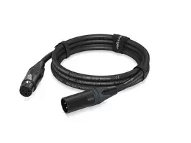 Behringer PMC-300CM 3 m XLR mikrofono laidas, juodas