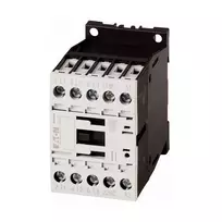 EATON Moeller DILM9-01 24 V DC 3-polių kontaktorius, 9 A, 4 kW, 1 NC pagalbinis kontaktas, varžtiniai gnybtai, montavimui ant DIN bėgelio