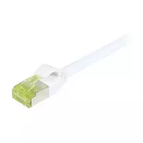 Synergy21 CAT6A S/FTP Patch Laidas RJ45, 500 MHz, 15 m, baltas, plonas, LSZH/TPE Superflex, AWG28