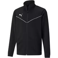 PUMA teamRISE treniruočių poliesterio striukė Jr juoda 657393 03 152cm