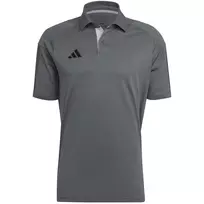 adidas Tiro 23 Competition polo marškinėliai pilki/juodi HU1344 S