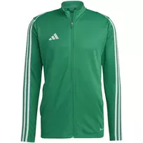 adidas Tiro 23 League vyriškas treniruočių džemperis su užtrauktuku, žalias, XL