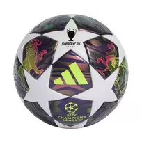adidas UCL 25/26 Final League futbolo kamuolys, 5 dydis, violetinė/balta JX9095