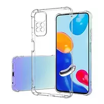 Evelatus Xiaomi Redmi Note 11/11S karinės klasės smūgius sugeriantis silikoninis dėklas TPU permatomas