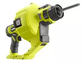 RYOBI RDA18-0 ONE+ belaidis kanalizacijos valytuvas 18V (be akumuliatoriaus) - 7,6 m spiralė, automatinis padavimas, LED šviesa