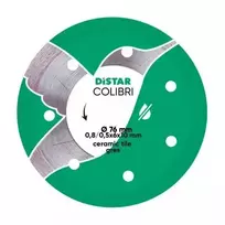 DISTAR COLIBRI deimantinis diskas 75 x 0,8 x 6 x 10H