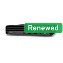 HP Renewed Grade A ProDesk 400 G6 Desktop Mini PC - Intel Core i5-10500T, 16GB RAM, 256GB SSD, Intel UHD Graphics 630, Windows 11 Pro