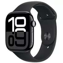 Apple Watch 10 LTE 46mm aliuminio korpuso su Midnight Sport juosta - Midnight