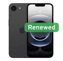 Apple iPhone 16e 5G 128GB Atnaujintas A klasės juodos spalvos