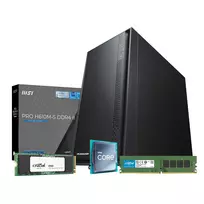 PCBuilder Intel Core i3-14100 HOME Master Windows 11 stalinis kompiuteris - 16GB DDR4, 500GB NVMe SSD, Wi-Fi 6, Mid-Tower