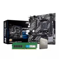 PCBuilder AMD Ryzen 5 5500 LEVEL UP Core Upgrade komplektas - B550, 16GB DDR4 3200, Wraith Stealth