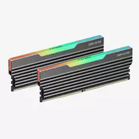 HIKSEMI Future RGB 16GB rinkinys (2x8GB) 3600MHz DDR4 stalinių kompiuterių žaidimų atmintis, juoda