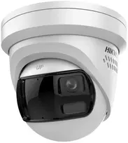Hikvision DS-2CD2363G2P-LISU/SL(180°)(O-STD) 6 MP lauko dviejų objektyvų tinklo kamera su 180° panoraminiu vaizdu, AcuSense, dvipusiu garsu, stroboskopine lempute, IP67