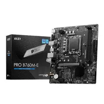 MSI PRO B760M-E DDR5 LGA1700 Micro-ATX pagrindinė plokštė