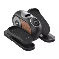 MERACH MR-E32B1 Mini elipsinis treniruoklis, magnetinis pasipriešinimas, 8 lygiai, LCD ekranas, po stalu, juodas