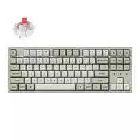 Keychron C1 Pro 8K 80% Super Red Hot-swappable RGB laidinis mechaninis klaviatūra