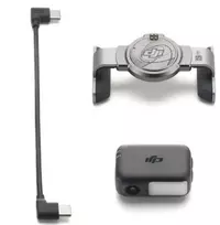 DJI OM 8 Tracking Kit 3 ašių išmaniojo telefono gimbal stabilizatorius su ActiveTrack 5.0, magnetiniu greito atleidimo mechanizmu, įmontuotu prailginimo strypu, Bluetooth 5.1, 6.4h baterija, sulankstomas, juodas