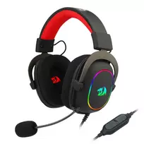REDRAGON ZEUS-X USB RGB žaidimų ausinės - juodos