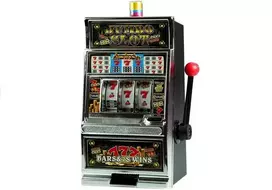 LEAN TOYS Big Slot Machine Casino With Sounds Money Bank - taupyklė su garsais