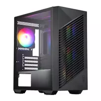 MSI PRO FORGE M050A Micro-ATX žaidimų korpusas – juodas