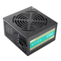 Antec Atom V350 nemodulinis ATX maitinimo blokas, 350W, 80 PLUS White, 120mm ventiliatorius, Active PFC
