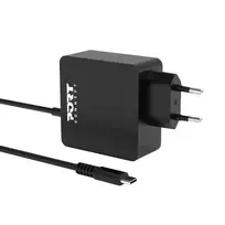 Port Connect Type C 45W Universal Notebook Adapter – USB-C PD 3.0, 5V-20V, juoda